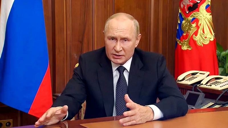 Tổng thống Nga Putin.