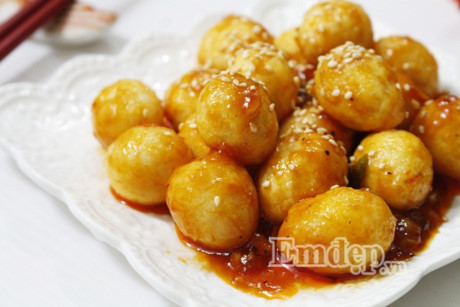 10 phút làm trứng cút sốt chua ngọt đơn giản, ngon cơm - Ảnh 3 10 phut lam trung cut sot chua ngot don gian, ngon com - Anh 3