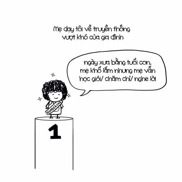 Bộ ảnh Những lời mẹ dạy xúc động và đáng suy ngẫm