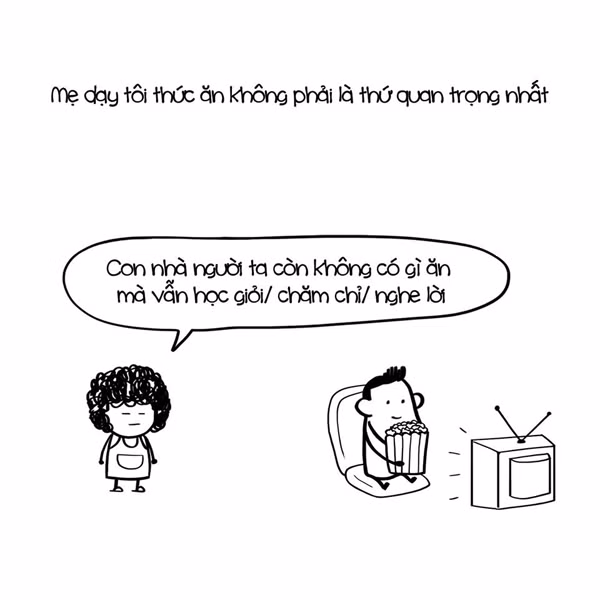 Bộ ảnh Những lời mẹ dạy xúc động và đáng suy ngẫm