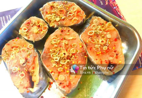 Cá thu chiên sả ớt ngon cơm phải biết - Ảnh 1 Ca thu chien sa ot ngon com phai biet - Anh 1