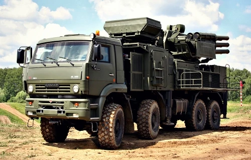 Cận cảnh "mãnh thú" Pantsir-S1 Nga đang canh gác bầu trời Syria