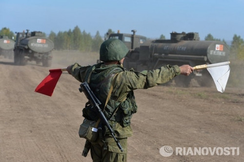 Cận cảnh xe chiến đấu của bộ đội Nga bị lật ngửa trong tập trận - Ảnh 9 Cận cảnh xe chiến đấu của bộ đội Nga bị lật ngửa trong tập trận - Ảnh 9