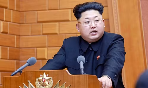 Triều Tiên cho biết nhà lãnh đạo Kim Jong-un đã đưa ra lời đề nghị đàm phán quân sự với Hàn Quốc. Ảnh: Telegraph