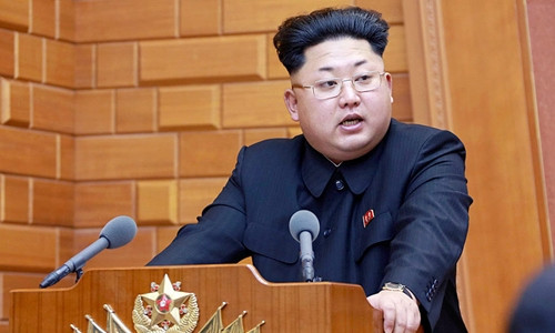 Triều Tiên cho biết nhà lãnh đạo Kim Jong-un đã đưa ra lời đề nghị đàm phán quân sự với Hàn Quốc. Ảnh: Telegraph Triều Tiên cho biết nhà lãnh đạo Kim Jong-un đã đưa ra lời đề nghị đàm phán quân sự với Hàn Quốc. Ảnh: Telegraph