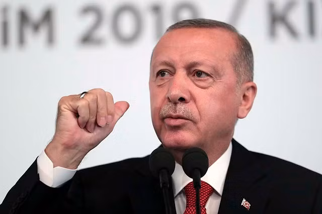 TT Thổ Nhĩ Kỳ Recep Tayyip Erdogan.