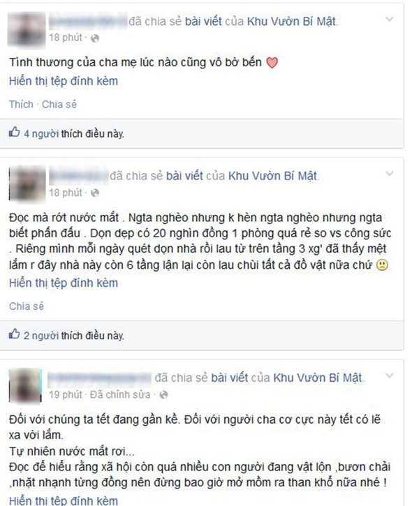 Rớt nước mắt người đàn ông góa vợ gõ cửa xin lau nhà kiếm tiền cho con đi học 6