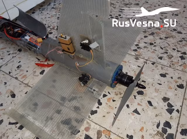 UAV Thổ Nhĩ Kỳ được cho là làm từ vật liệu tái chế.