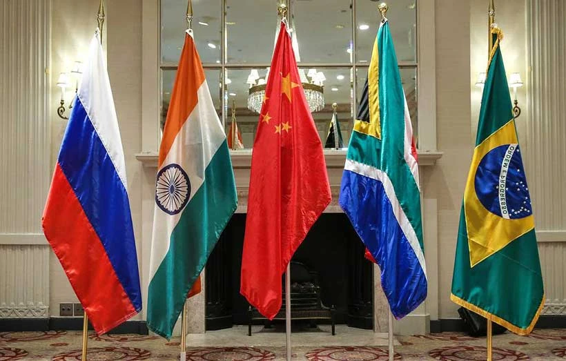 Các quốc gia thành viên của BRICS.