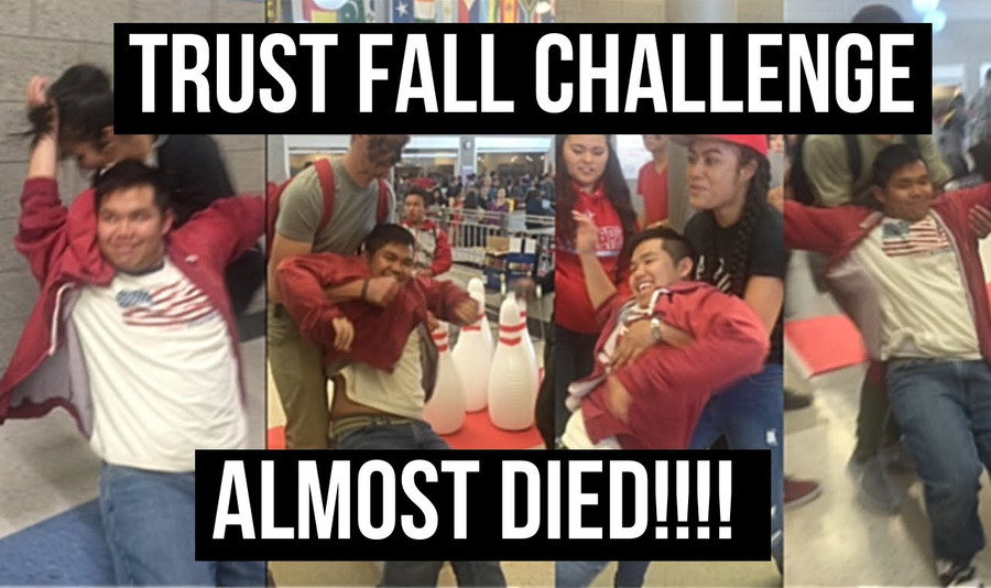 Nhiều video chia sẻ trên mạng cho thấy không ít teen đã ngã đau với thử thách này. Nhiều video chia sẻ trên mạng cho thấy không ít teen đã ngã đau với thử thách này.