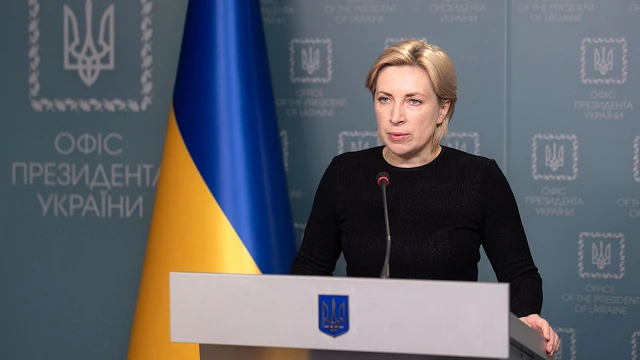 Phó Thủ tướng Ukraine Iryna Vereshchuk.