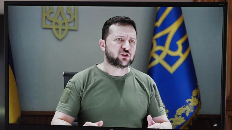 Tổng thống Ukraine Zelensky 