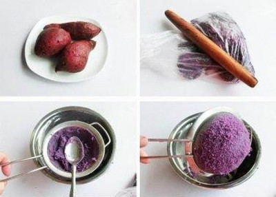 Cách làm bánh trung thu khoai lang tím cực đơn giản ảnh 3 Cách làm bánh trung thu khoai lang tím cực đơn giản ảnh 3