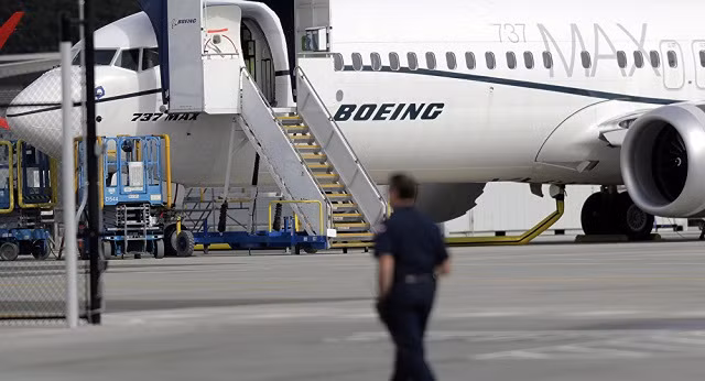 Một chiếc máy bay Boeing 737 Max 8