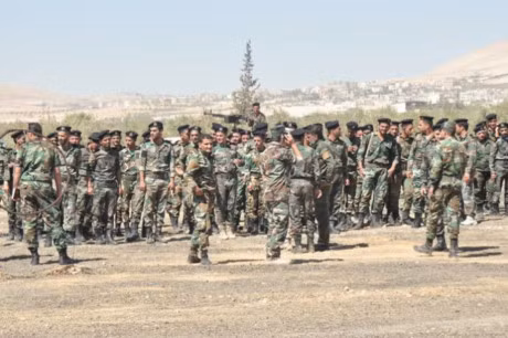 IS am muu cat dut tuyen tiep van noi Hama cua quan doi Syria - Anh 1