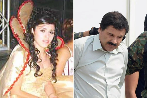 Emma Coronel Aispuro (trái) kết hôn với Joaquin "El Chapo" Guzman năm 2007. Ảnh: NYPost