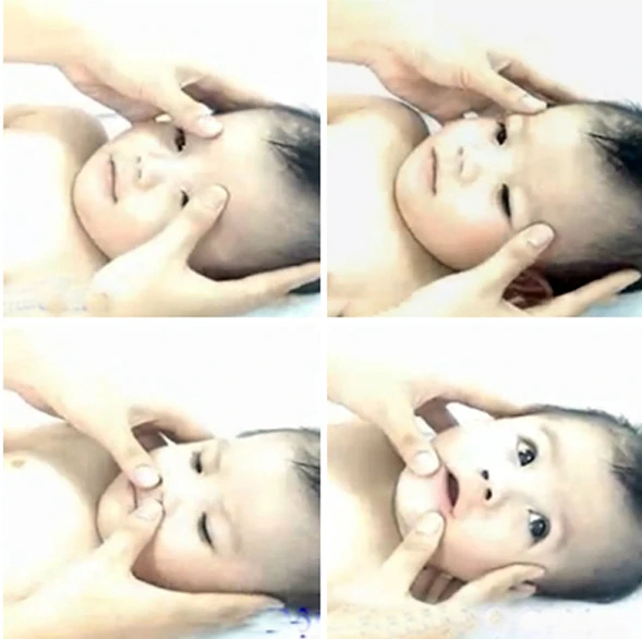 Các động tác massage cho trẻ ăn ngon, ngủ ngoan