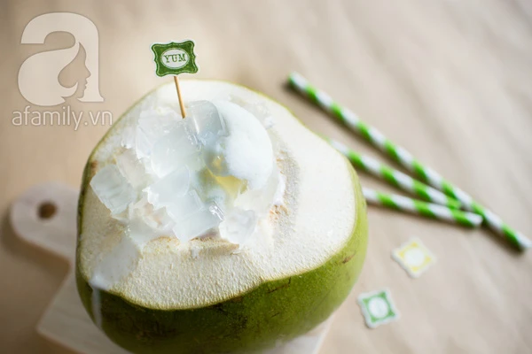 Làm bingsu trái dừa - món kem đang khiến cộng đồng mê mẩn