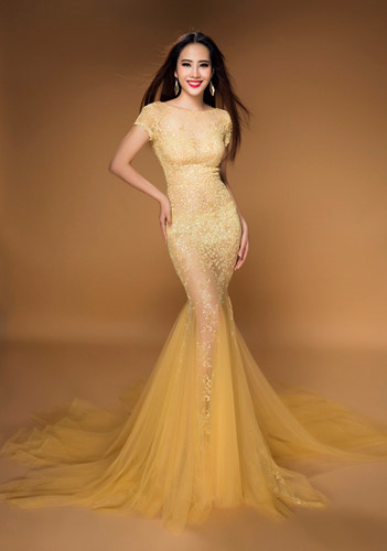 Hoa khôi Nam Em chính thức được cấp phép tham gia Hoa hậu Trái đất - Ảnh 1 Hoa khoi Nam Em chinh thuc duoc cap phep tham gia Hoa hau Trai dat - Anh 1
