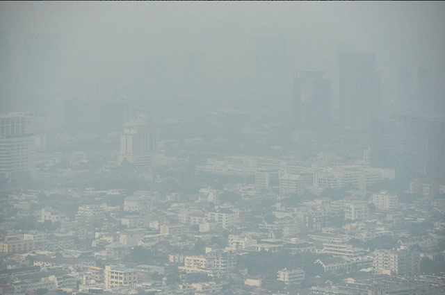 Chất lượng không khí Bangkok nằm trong số những nơi ô nhiễm nhất thế giới.
