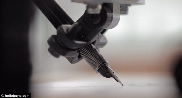 Hệ thống Bond yêu cầu chi phí 199$ cho việc xác nhận phong cách chữ viết của họ. Và mỗi một thư viết tay được gửi đi có giá 2.99$