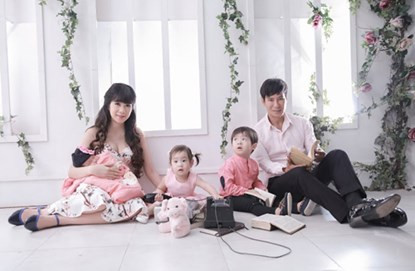 Ảnh gia đình Lý Hải đẹp như truyện cổ tích ảnh 11