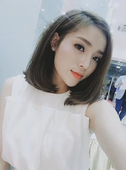 Cận cảnh mái tóc ngắn mới cắt, được khen của Kỳ Duyên