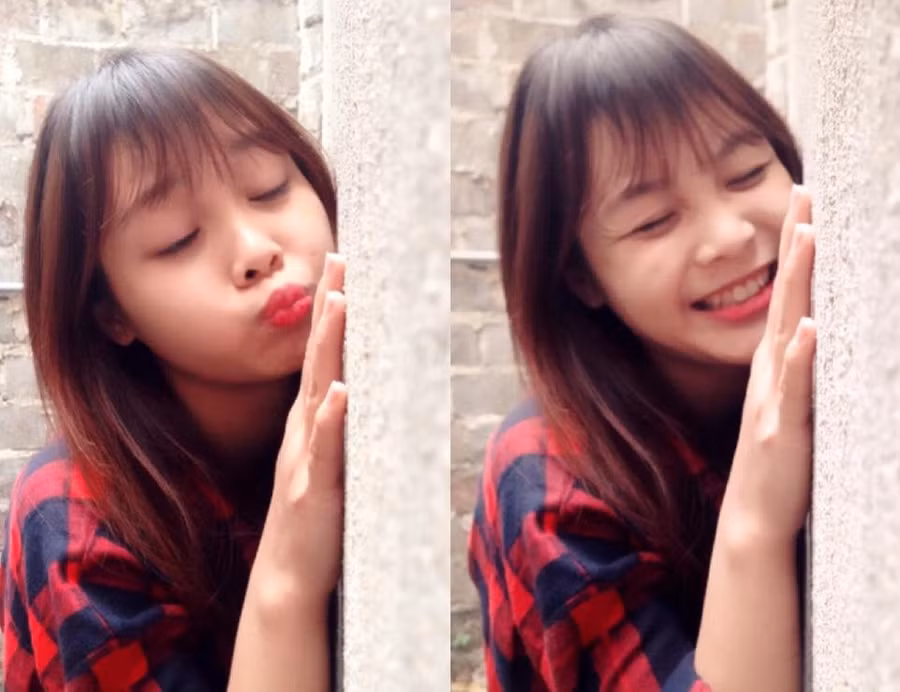 Hình ảnh giản dị của An Bom. Ảnh: NVCC