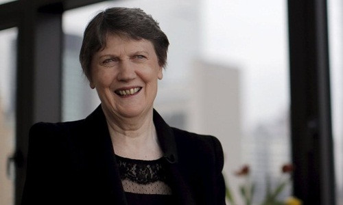 Bà Helen Clark, cựu thủ tướng New Zealand, hiện là lãnh đạo Chương trình Phát triển Liên Hợp Quốc (UNDP). Ảnh: Reuters Bà Helen Clark, cựu thủ tướng New Zealand, hiện là