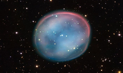 Hình ảnh của tinh vân Southern Owl Nebula do kính viễn vọng chụp lại. Ảnh: ESO.