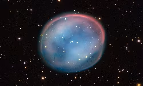 Hình ảnh của tinh vân Southern Owl Nebula do kính viễn vọng chụp lại. Ảnh: ESO.