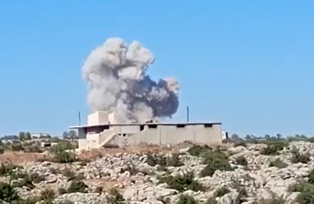 Lực lượng Nga tấn công Idlib.