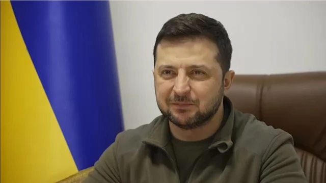 Tổng thống Ukraine Zelensky.