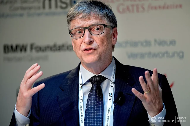 Tỷ phú Bill Gates.