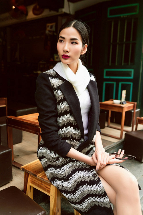 Hoàng Thùy khoe cặp chân thon giữa tiết trời giá lạnh ảnh 8 Hoàng Thùy khoe cặp chân thon giữa tiết trời giá lạnh ảnh 8