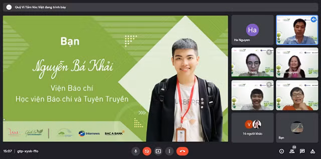 Hành trình một năm dự án Thanh niên vì Môi trường ảnh 9