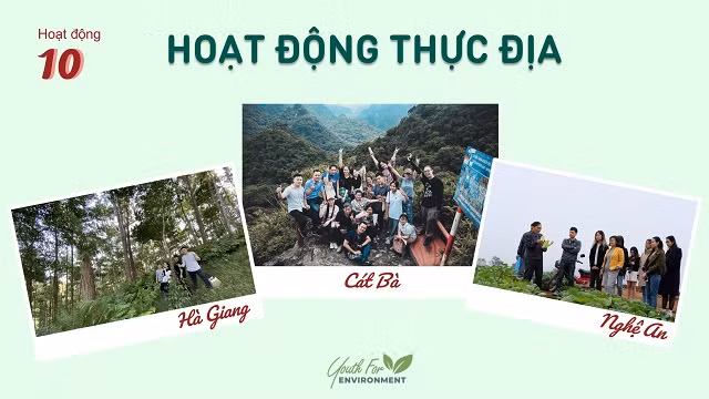 Để có thể đem đến góc nhìn khách quan nhất tới công chúng, dự án đã tổ chức nhiều chuyến thực địa cho các thành viên nòng cốt với những chuyên gia có chuyên môn, kinh nghiệm hướng dẫn từ tháng 9/2020 - tháng 1/2021.