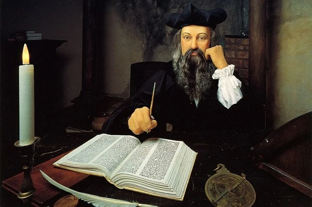 Nhà chiêm tinh người Pháp Nostradamus.