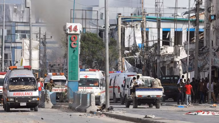 Hiện trường vụ đánh bom