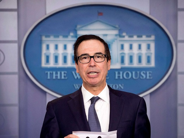 Bộ trưởng Tài chính Mỹ Steven Mnuchin.