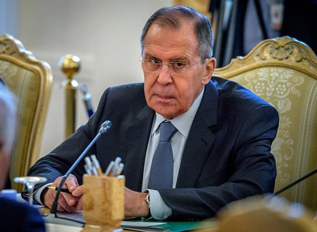Bộ trưởng Ngoại giao Nga Sergey Lavrov.