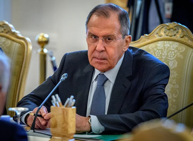 Bộ trưởng Ngoại giao Nga Sergey Lavrov.