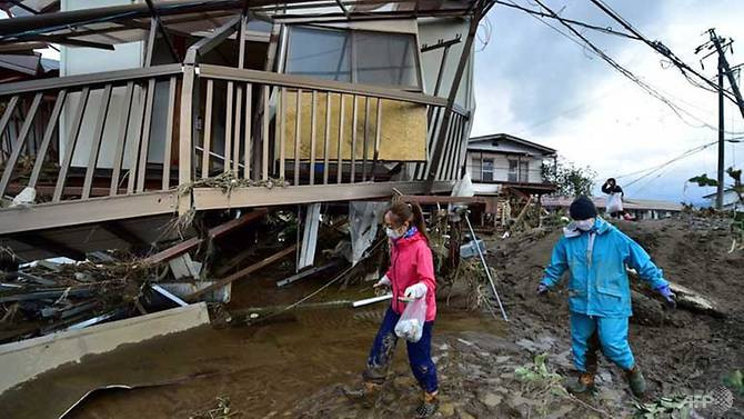 Nhiều ngôi nhà bị phá hủy sau siêu bão. (Ảnh: AFP) Nhiều ngôi nhà bị phá hủy sau siêu bão. (Ảnh: AFP)