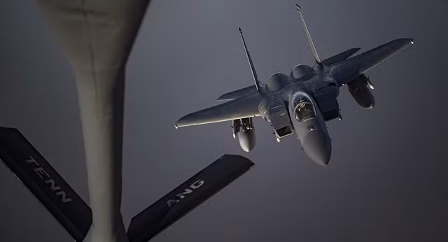 Chiến cơ F-15C của Mỹ.