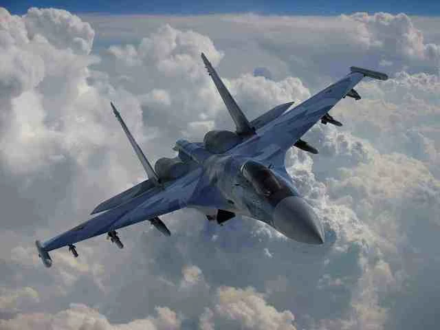 Chiến cơ Su-35 của Nga.