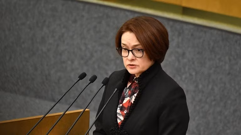 Thống đốc Ngân hàng Trung ương Nga Elvira Nabiullina.
