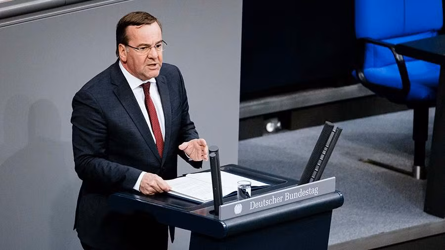 Bộ trưởng Quốc phòng Đức Boris Pistorius. (Ảnh: TASS)