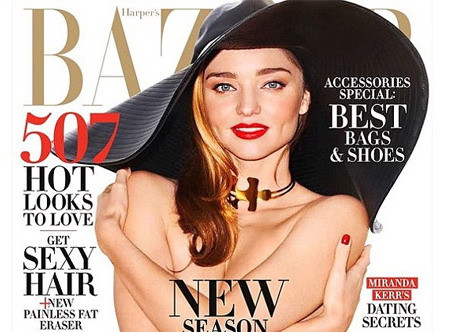 Miranda Kerr tiết lộ sở thích... ở trần