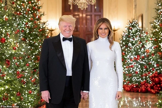 TT Mỹ Donald Trump và phu nhân Melania.