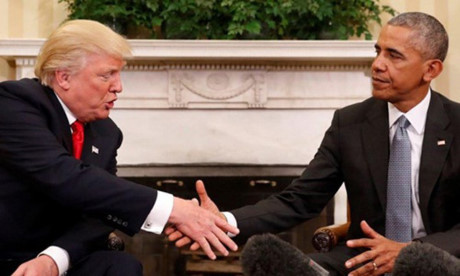Obama với nhiệm vụ dẫn đường Trump vào Nhà Trắng - Ảnh 1 Obama voi nhiem vu dan duong Trump vao Nha Trang - Anh 1